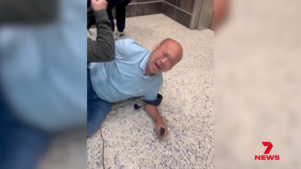 Australian man Phu Nguyen was tackled and arrested by plain-clothed US ICE officers at Las Vegas Airport, accused of overstaying his visa by more than a decade.