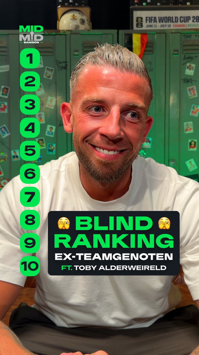 Hem kan je inderdaad niet op plaats 10 zetten, Toby! ๐คฏ๐คฃ MIDMID