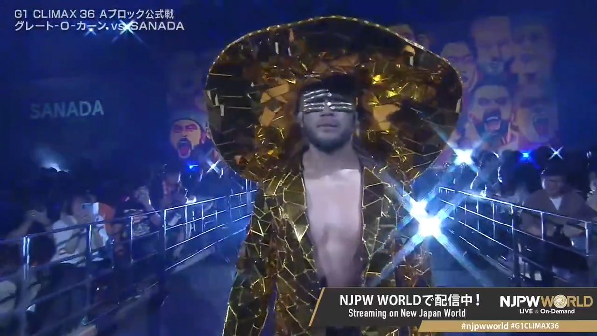 SANADA Collection in Sapporo✨ Streaming now on #njpwworld #G1CLIMAX36