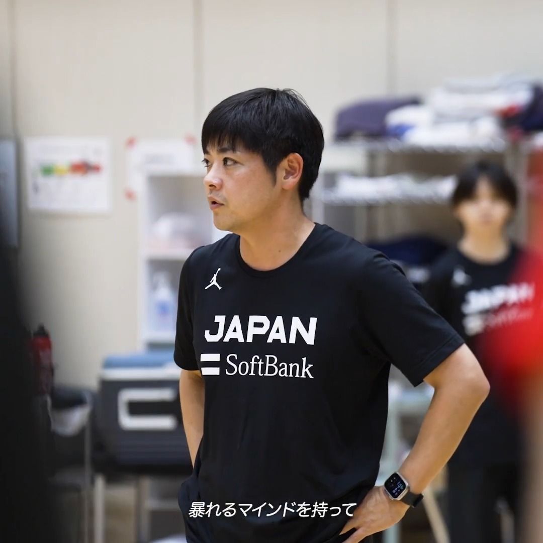「エゴは絶対に必要」 世界で戦うために。 男子U18日本代表・片峯聡太HCが選手たちに伝えた言葉。 #AkatsukiJapan #FIBAU18