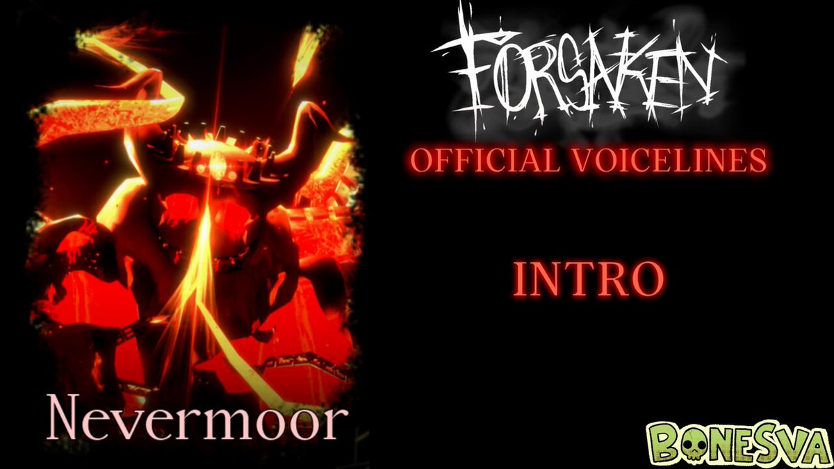 🔥ALL OFFICIAL EVERMOOR VOICELINES🔥 #Forsaken #Azure #forsakenroblox