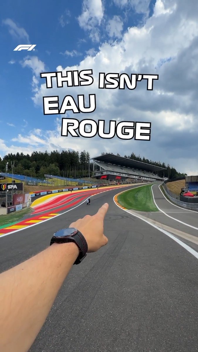 Now you know 😃 #F1 #BelgianGP