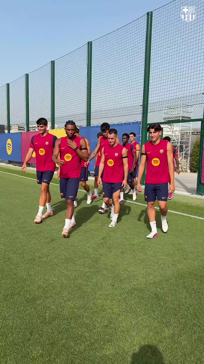 The last training session of the week 🙌 Let's do this 👊