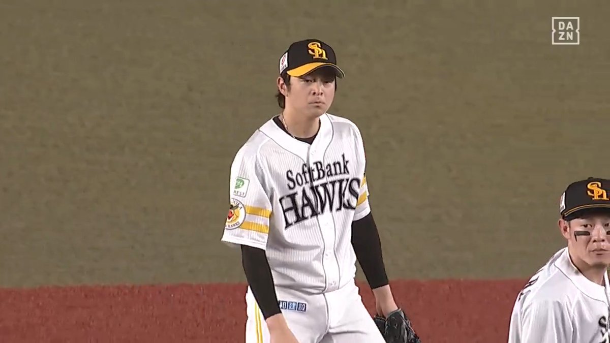 捕ってから素早い 華麗なバックハンドトス 川瀬晃 ファインプレー ⚾️ロッテ×ソフトバンク #sbhawks #だったらDAZN