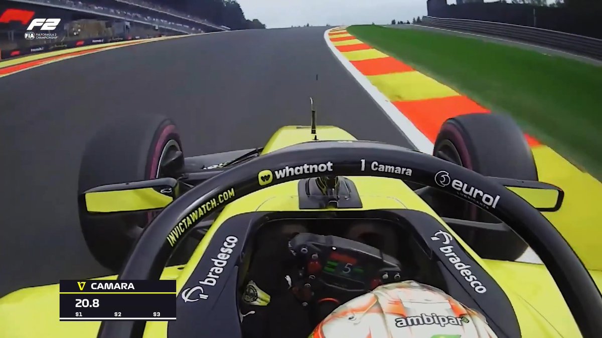 Ride onboard with Rafael Câmara as he secures his fourth pole position of the season 🎥✨ #F2 #BelgianGP