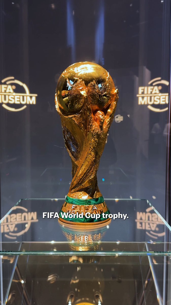 Five facts about the FIFA World Cup trophy 🏆