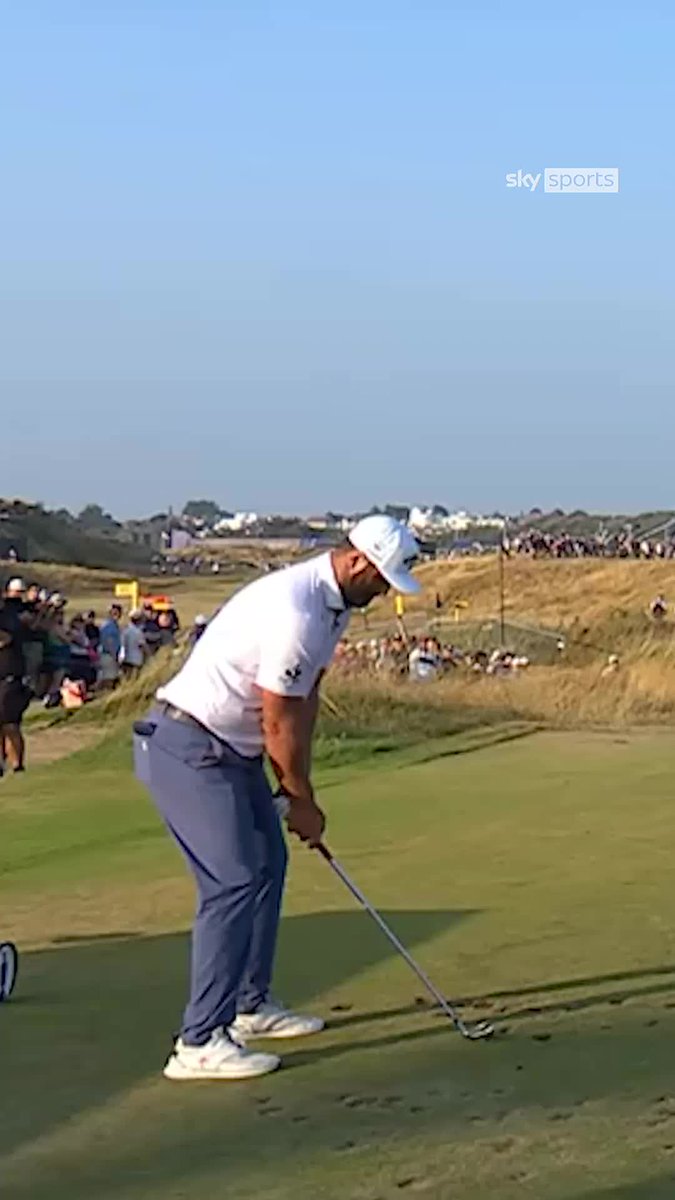 Jon Rahm received a code of conduct warning after his club toss at The Open 😬