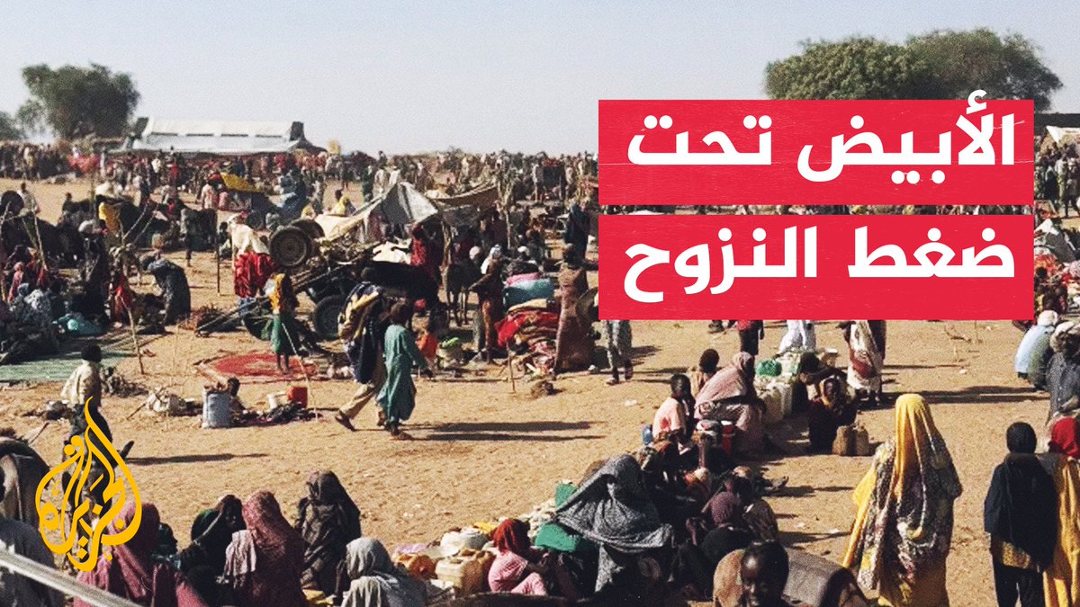 السودان.. الأبيض تواجه تحديا إنسانيا متصاعدا مع تزايد أعداد النازحين #الأخبار