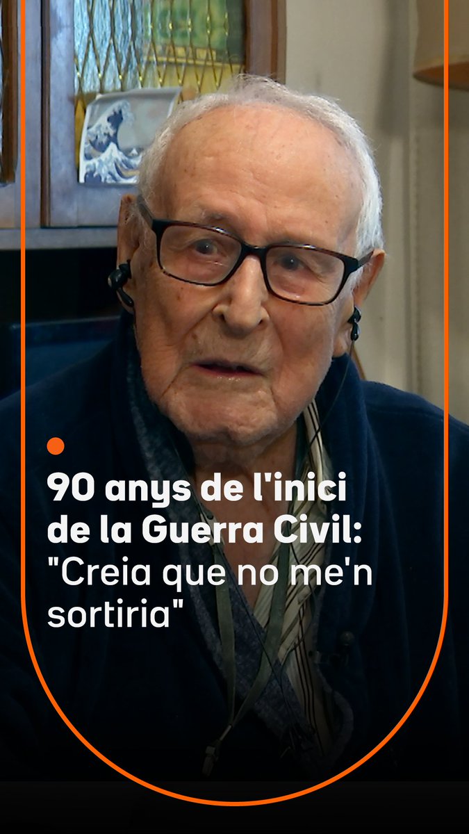 "Estava espantada, sentia les bombes i els nens ploraven." Fa 90 anys va esclatar la Guerra Civil. En parlem amb 2 testimonis d'excepció: l'Emilia, que tenia 11 anys, i el Joan, que en tenia 20. "Hi va haver moments molt crus, no em creia que me'n sortís"