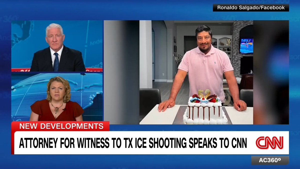 Ruby Powers, attorney for the brother of the man who was shot and killed by an ICE agent last week in Houston, describes what her client, a key witness, has told her.