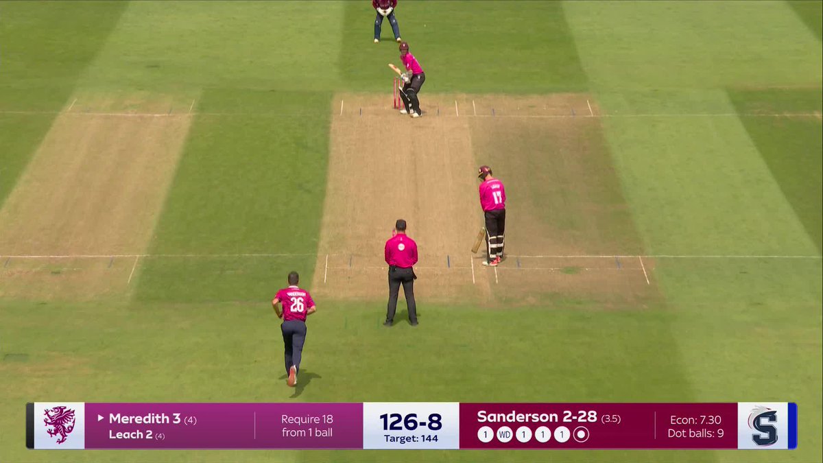 The moment Northamptonshire Steelbacks secured their place in the Vitality T20 Blast final 👊