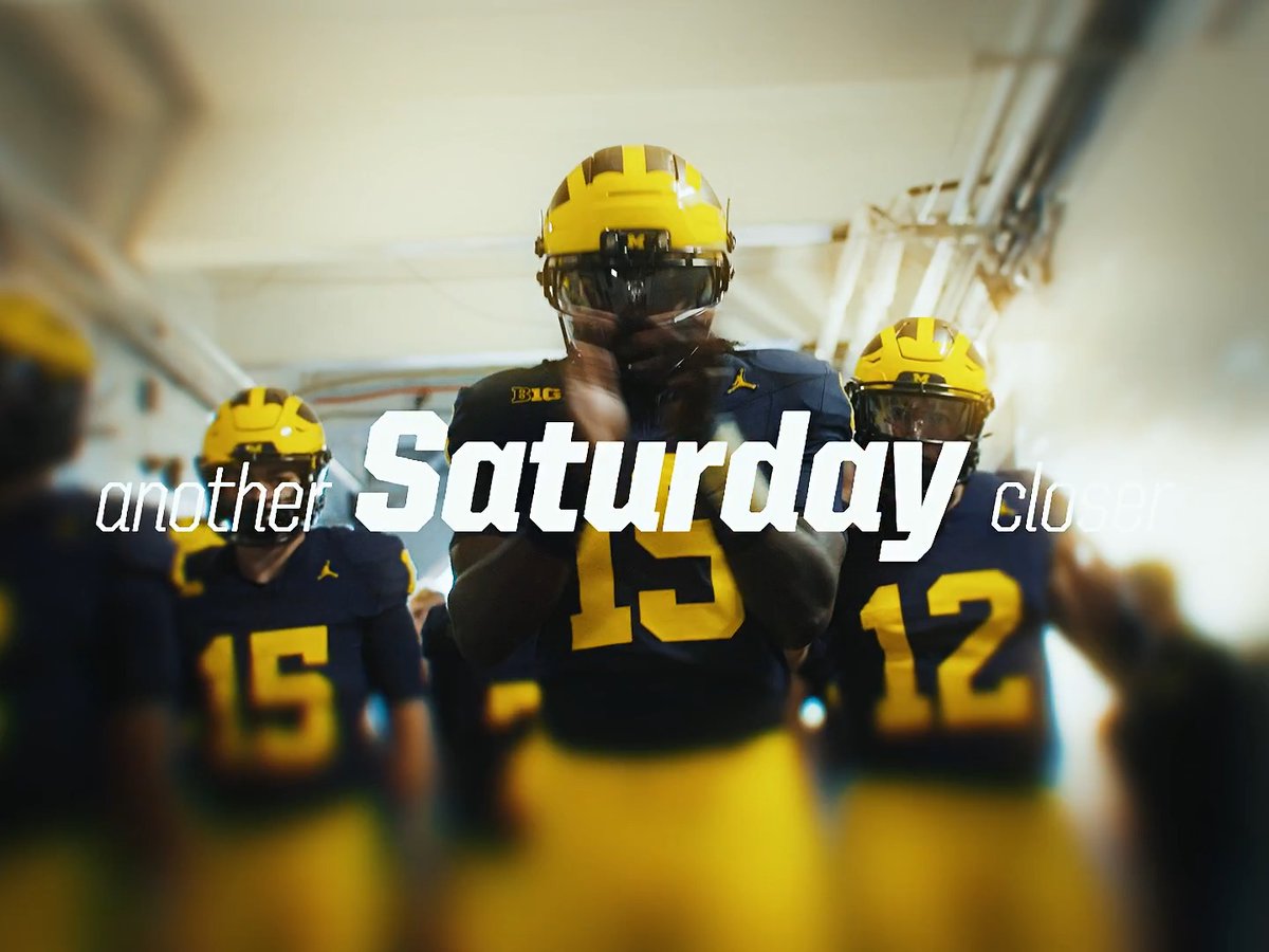 7 Saturdays to kickoff!