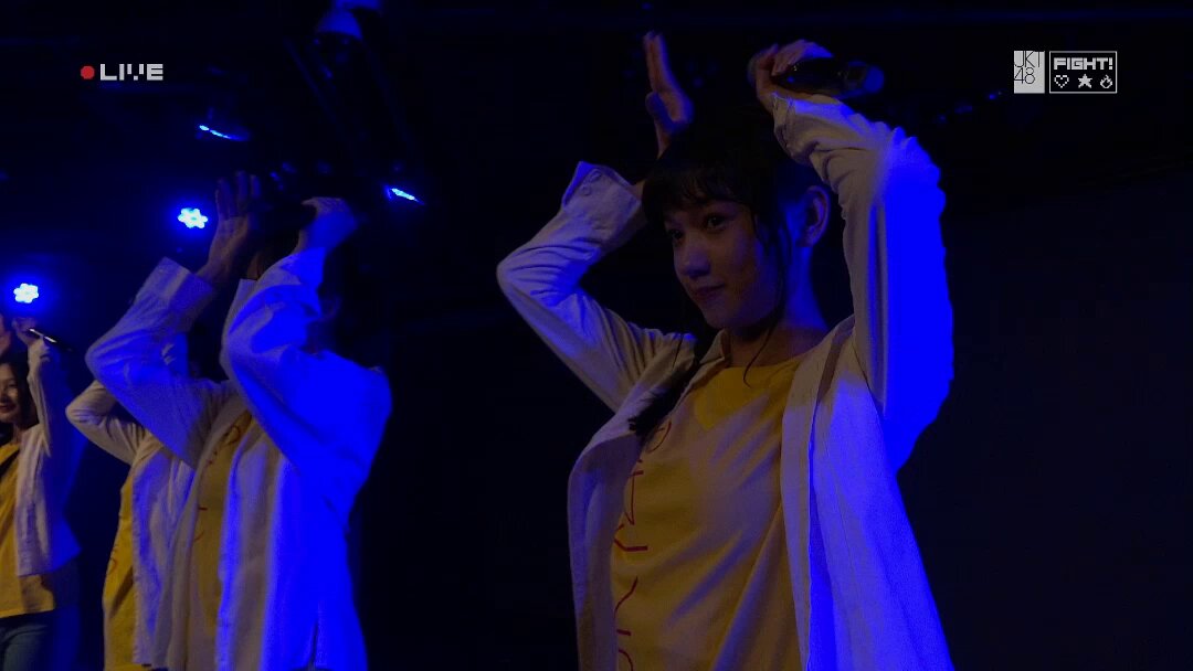 "First Rabbit"🐰 Auwia &amp; Virgi : center [Bonus song] #PajamaDriveJKT48
