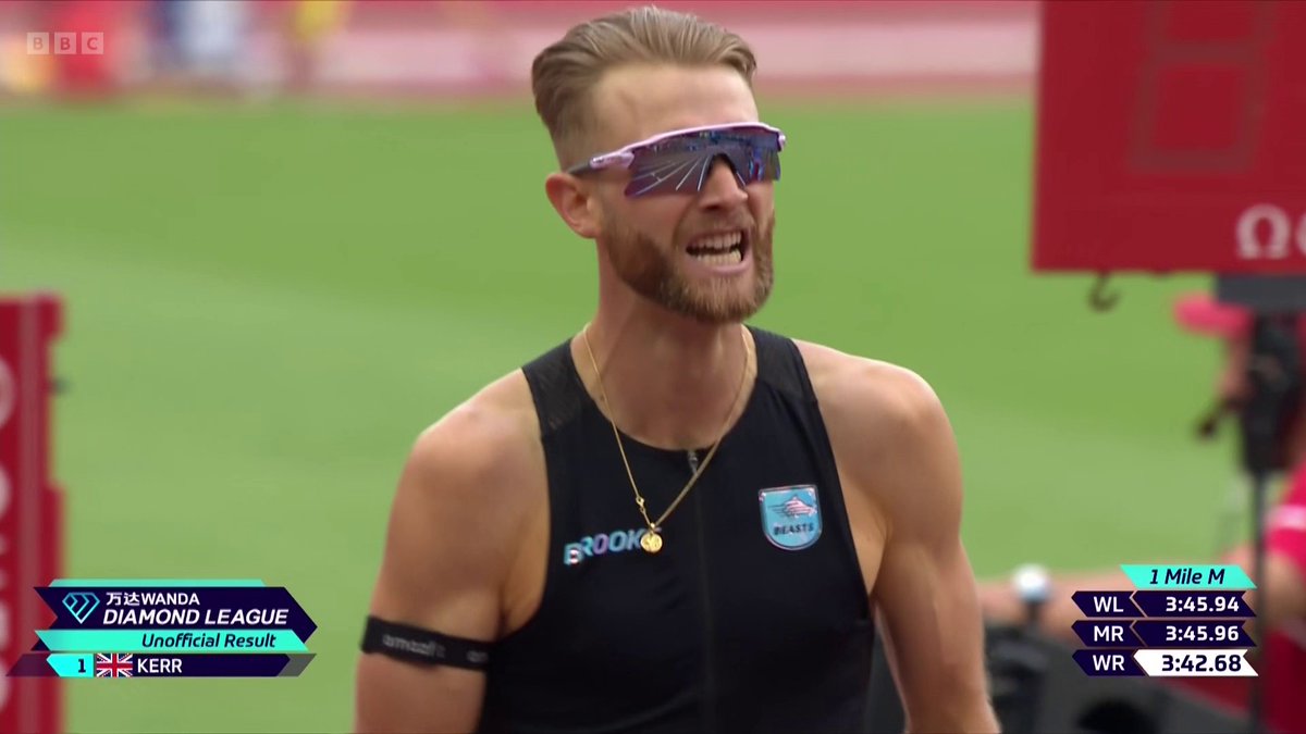 WHAT A MOMENT!!! 🤩🤩🤩🤩 JOSH KERR, RECORD BREAKER. WOW. WOW. WOW