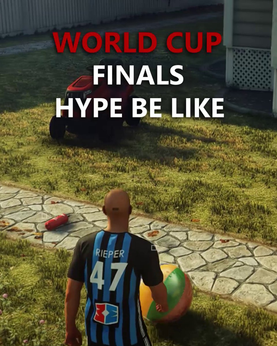 47 has been practicing to get ready for this weekend’s finals. Who are you cheering for? ⚽ #HITMAN #Agent47 #WorldCup2026 #FIFAWorldCup