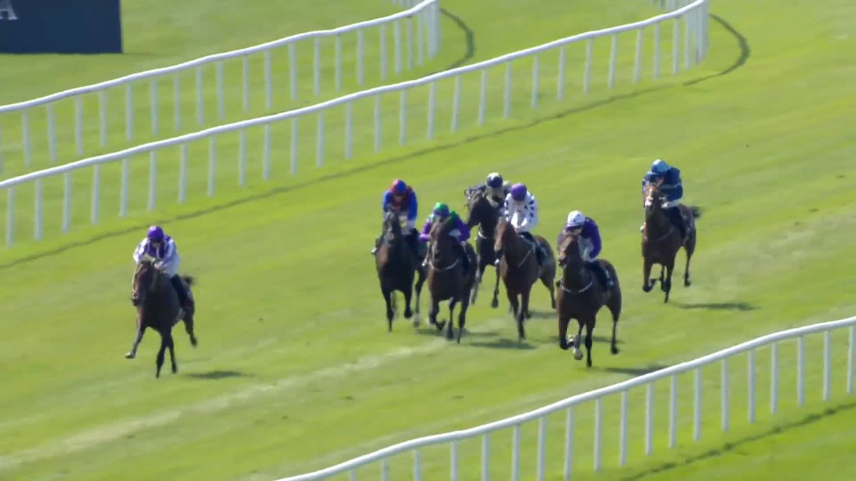 Celeron fluffed the start at Royal Ascot last time but bounces back to make it two from three in the Group 2 GAIN Equine Nutrition Railway Stakes under Oisín Murphy for Michael O’Callaghan The Curragh Racecourse
