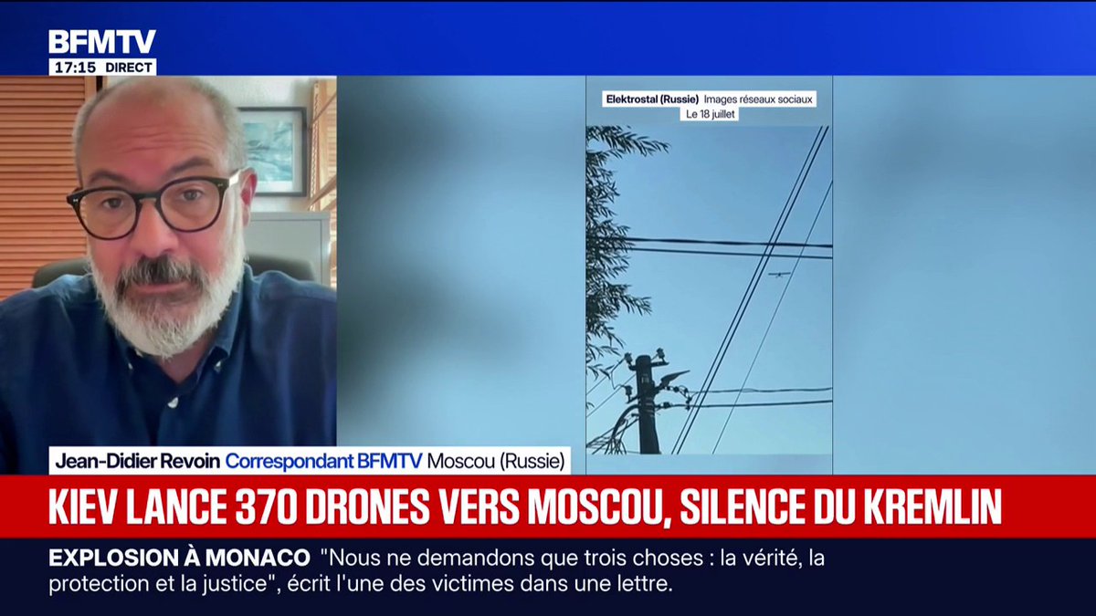 Après le lancement de 370 drones par l'Ukraine sur la Russie, le Kremlin reste silencieux