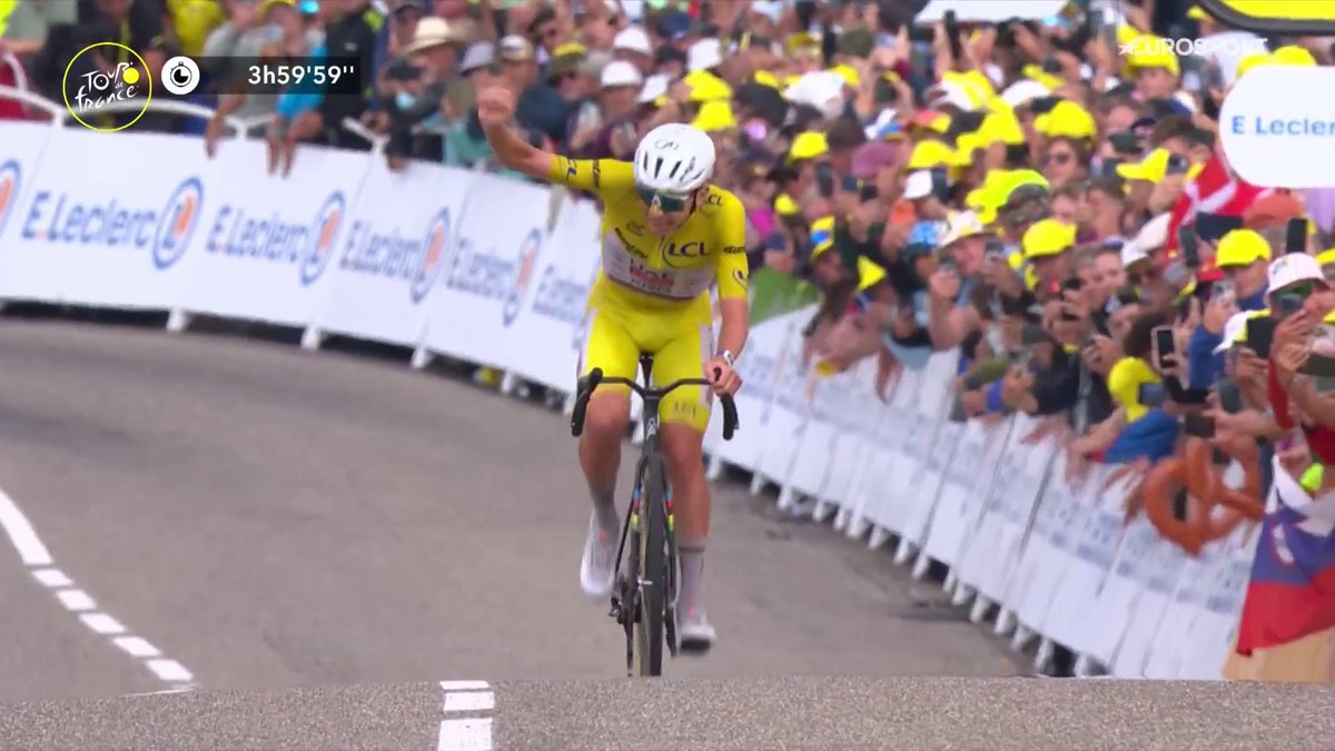 GANAR, GANAR Y VOLVER A GANAR. Eso es el ciclismo. Eso es 𝐓𝐚𝐝𝐞𝐣 𝐏𝐨𝐠𝐚𝐜𝐚𝐫. #TDF2026 #LaCasadelCiclismo