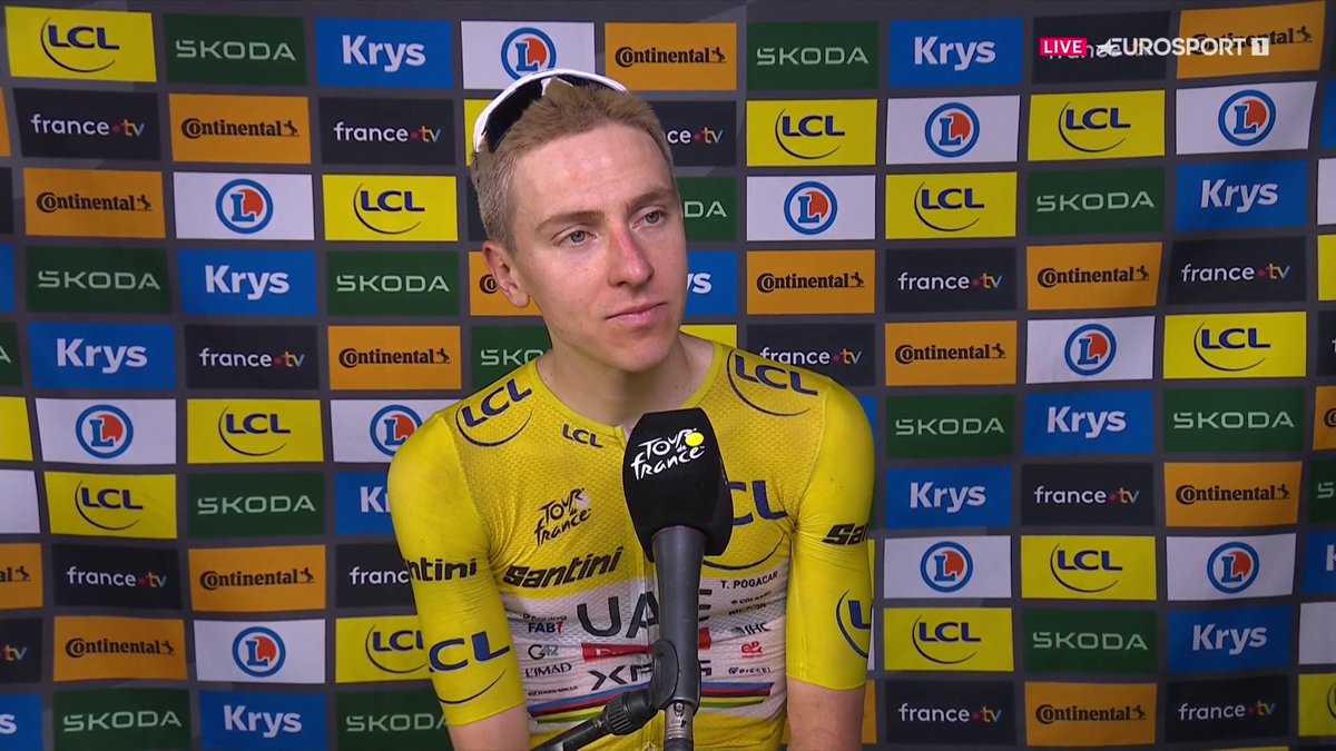 "Sabía que Del Toro no estaba al 100% y esperé a los últimos kilómetros" "Visma y Decathlon pusieron un ritmo muy duro, pero me encontraba muy bien" 🗣️ Pogacar explica su cuarta victoria en este Tour. #TDF2026 #LaCasadelCiclismo