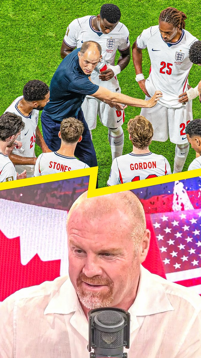 🤯 "It was jumping off the page." 😡 "Put one in behind and put pace on the pitch." Sean Dyche weighs in on Thomas Tuchel's substitutions in England's defeat to Argentina at the 2026 World Cup.