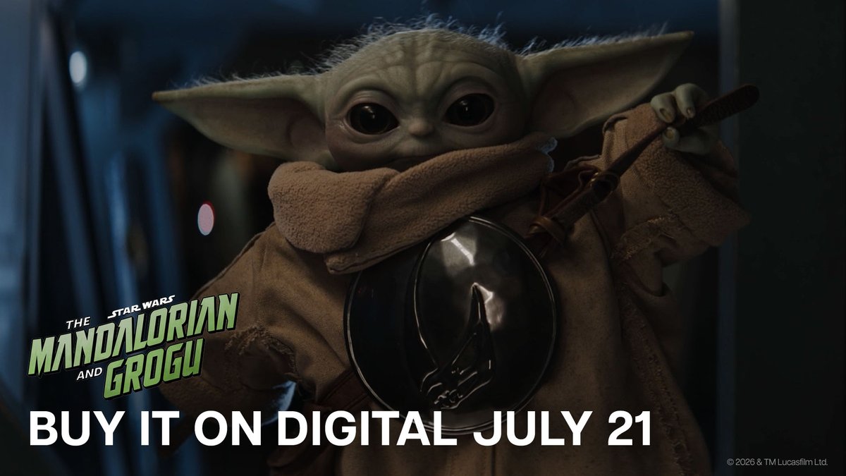 Be the first to watch at home. Buy Star Wars: The Mandalorian and Grogu on digital July 21 and own it on 4K Ultra HD August 25.