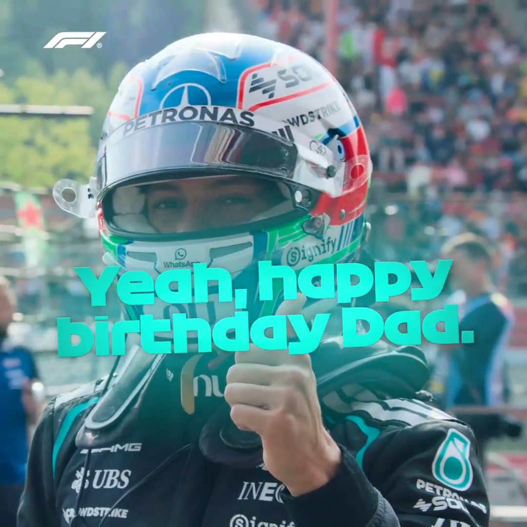 A double celebration for the Antonelli family 🥳 #F1 #BelgianGP