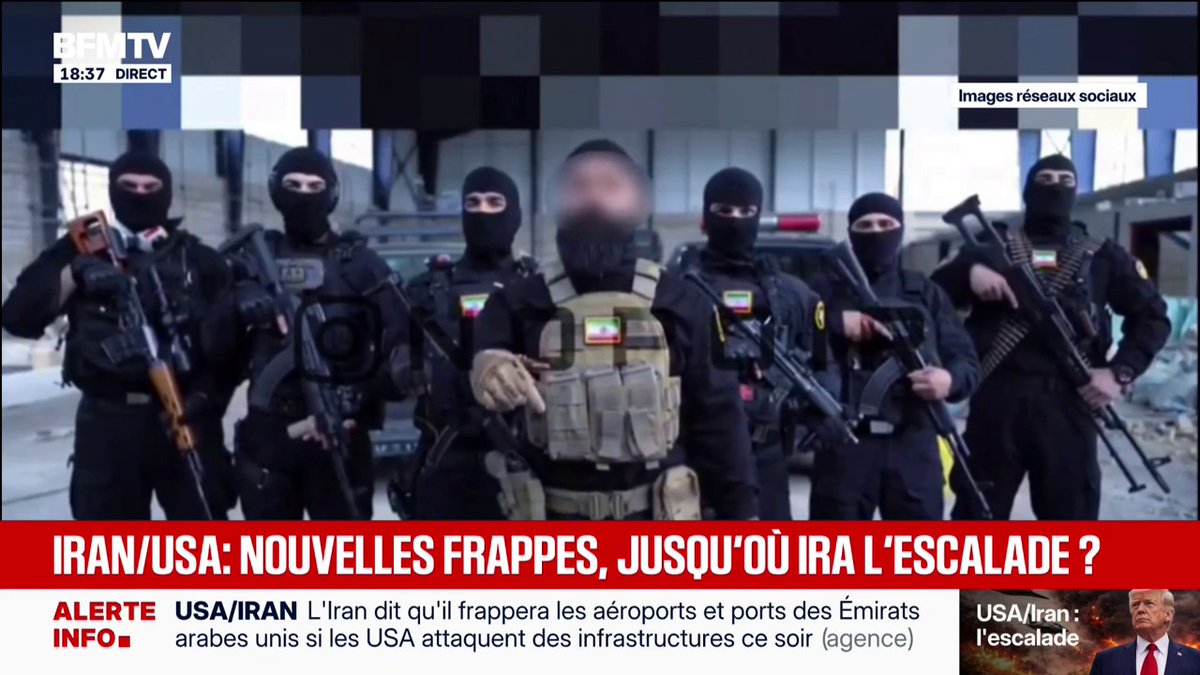 💬 "Nous vous attendons" ➡️ Les menaces des forces spéciales iraniennes dans un message de propagande