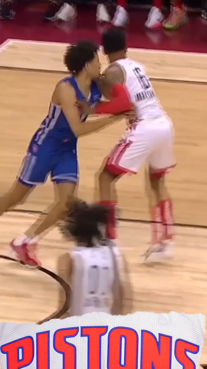 Five years ago ⏮️ Cade mic'd up at Summer League
