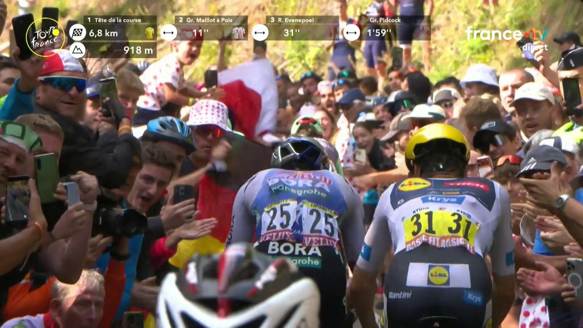 Tout un foin pendant des mois à nous dire qu’il ne tiendrait pas les 3 semaines alors qu’il est de plus en plus fort chaque jour qui passe 😬 #TDF2026