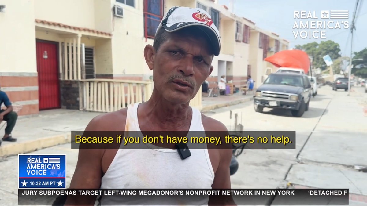 CHARGING VEN CITIZENS TO REMOVE RUBBLE TO FIND VICTIMS Disturbing accounts from two citizens in VEN about the government's lack of aid for search and rescue efforts. "Charging money to remove it." Oscar Ramirez - Real America’s Voice correspondent with this exclusive look.