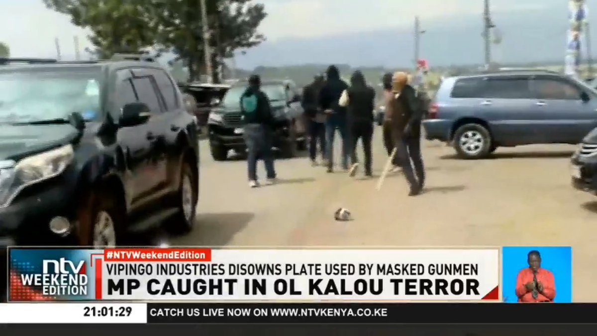 MP caught in Ol Kalou terror Kiambaa MP John Njuguna Wanjiku has clarified that he was indeed at the Ol Kalou by-election chaos, but as an agent and not as a proponent of the violence witnessed. #NTVWeekendEdition Michelle Ngele-Odhiambo