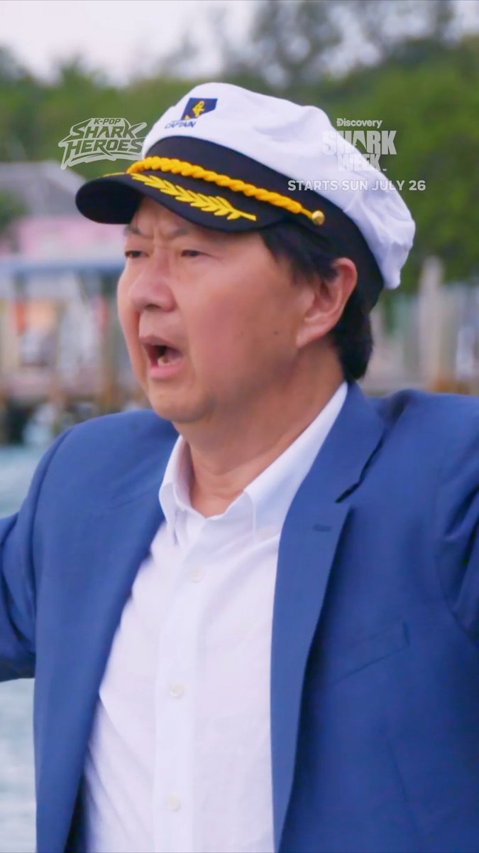 Sharks are just misunderstood bad boys, like Ken Jeong 😉 K-Pop Shark Heroes kicks off #SharkWeek, Sunday July 26 at 8P on Discovery.