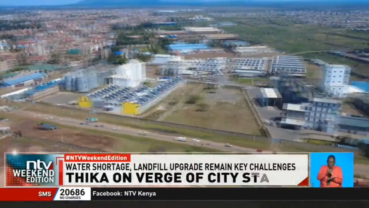 Thika to be conferred city status The Senate Standing Committee on Devolution has officially recommended that Thika Municipality be conferred with city status, a move that promises to redefine the economic landscape of Mount Kenya region. #NTVWeekendEdition Michelle Ngele-Odhiambo