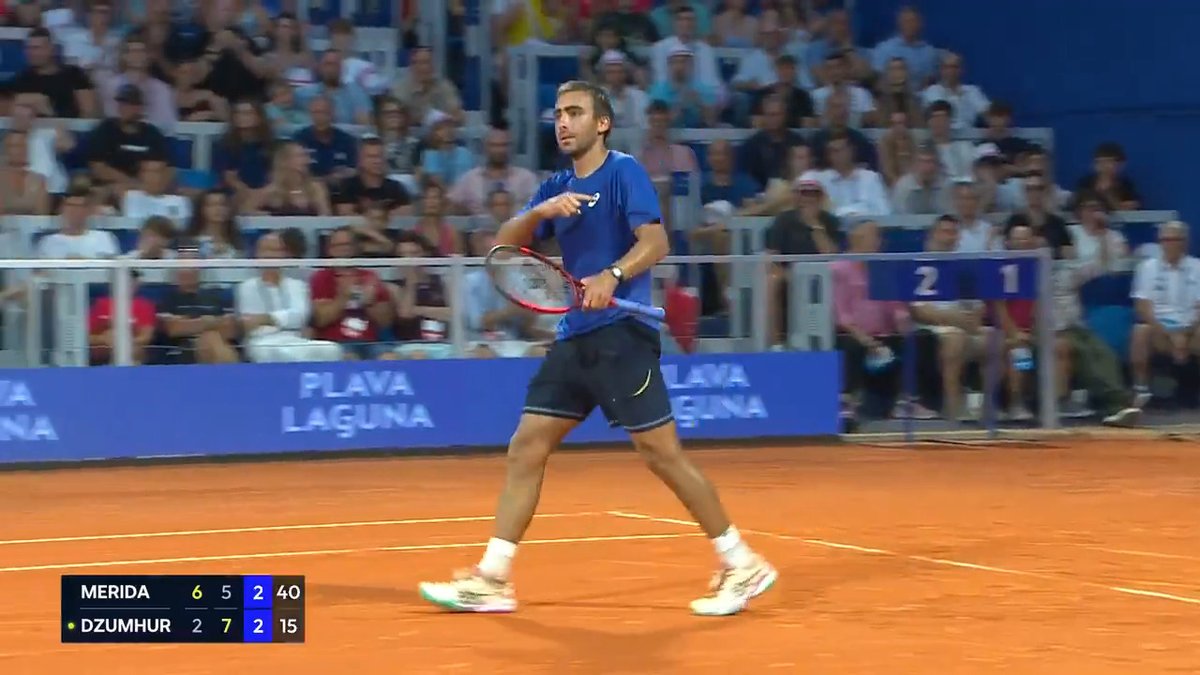 UNREAL from Daniel Merida! 🤹♂️ Croatia Open Umag | #ATPUmag