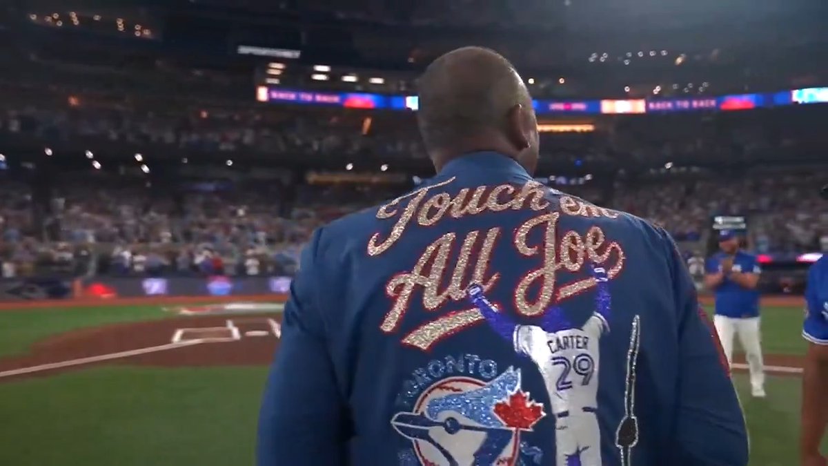 "Touch 'em all, Joe" 🥲 A Home Run Jacket for THE home run 🏆