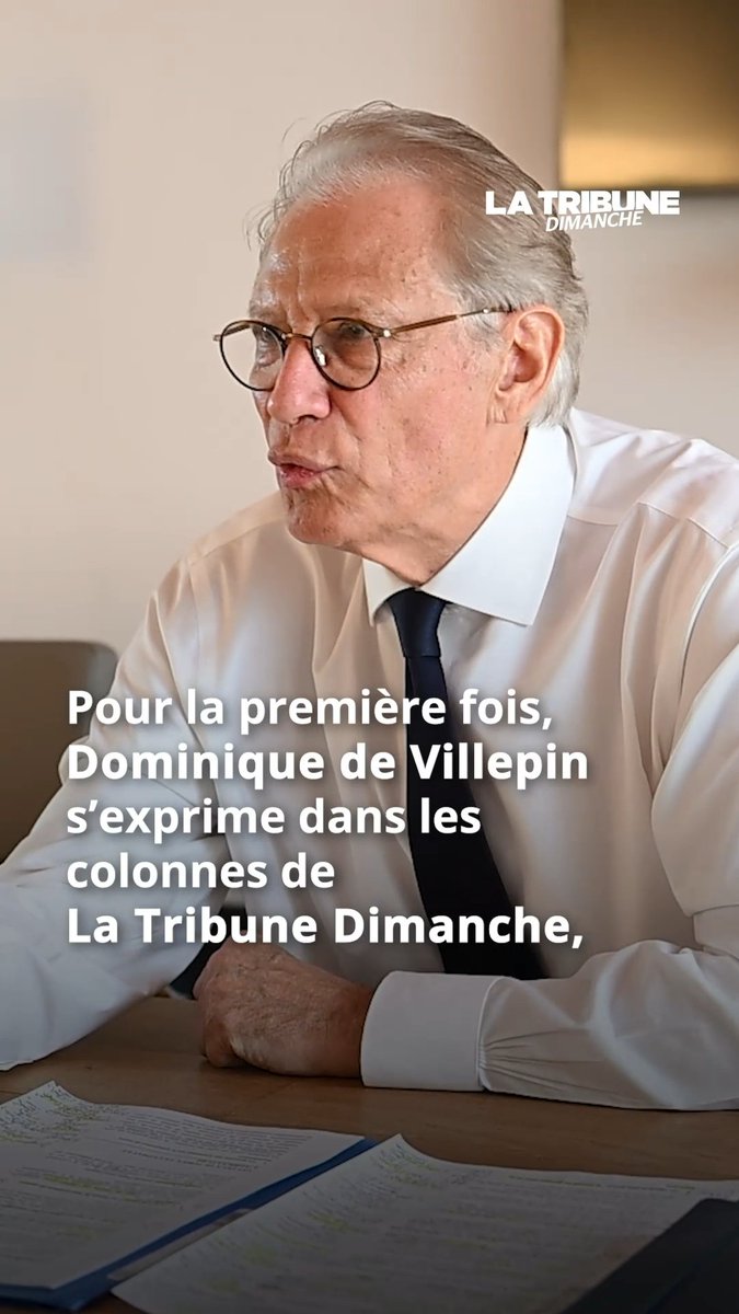 🔵 #ENTRETIEN #EXCLUSIF avec Dominique de Dominique de Villepin : « 𝘗𝘰𝘶𝘳 𝘦́𝘷𝘪𝘵𝘦𝘳 𝘭𝘦 𝘱𝘪𝘳𝘦, 𝘪𝘭 𝘧𝘢𝘶𝘵 𝘴’𝘦𝘯𝘵𝘦𝘯𝘥𝘳𝘦 » Pour la première fois, l’ancien Premier ministre s’exprime dans les colonnes de La La Tribune Dimanche en tant que possible candidat à la présidentielle de 2027. 🔳 Candidature hors des partis traditionnels, appel aux forces modérées face au RN et à LFI, guerres aux portes de l’Europe : il pose ses cartes. « 𝘐𝘭 𝘧𝘢𝘶𝘵 𝘶𝘯𝘦 𝘪𝘥𝘦́𝘦 𝘯𝘦𝘶𝘷𝘦, 𝘤𝘦𝘭𝘭𝘦 𝘥𝘶 𝘤𝘰𝘭𝘭𝘦𝘤𝘵𝘪𝘧 𝘦𝘵 𝘥𝘶 𝘳𝘢𝘴𝘴𝘦𝘮𝘣𝘭𝘦𝘮𝘦𝘯𝘵. » 🔳 Sur la fiscalité et le climat, il plaide pour un « 𝘐𝘚𝘍 𝘳𝘦𝘮𝘰𝘥𝘦𝘭𝘦́ » et une « 𝘵𝘢𝘹𝘦 𝘤𝘢𝘳𝘣𝘰𝘯𝘦 𝘲𝘶𝘪 𝘵𝘪𝘳𝘦 𝘭𝘦𝘴 𝘭𝘦𝘤̧𝘰𝘯𝘴 𝘥𝘦𝘴 𝘎𝘪𝘭𝘦𝘵𝘴 𝘫𝘢𝘶𝘯𝘦𝘴 ». 🔳 Sur Marine Le Pen qui risque une condamnation définitive en justice : « 𝘜𝘯𝘦 𝘩𝘺𝘱𝘰𝘵𝘩𝘦̀𝘲𝘶𝘦 𝘱𝘦̀𝘴𝘦 𝘵𝘰𝘶𝘫𝘰𝘶𝘳𝘴 𝘴𝘶𝘳 𝘴𝘢 𝘤𝘢𝘯𝘥𝘪𝘥𝘢𝘵𝘶𝘳𝘦. » À lire dans notre N°146 🔗 ✍️ Propos recueillis par Malo Antoine et Jules Pecnard #Villepin #Présidentielle2027 #Politique