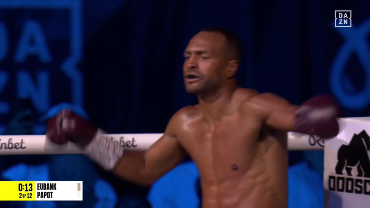 DOWN GOES EUBANK‼️😱 #EubankPapot | LIVE on DAZN