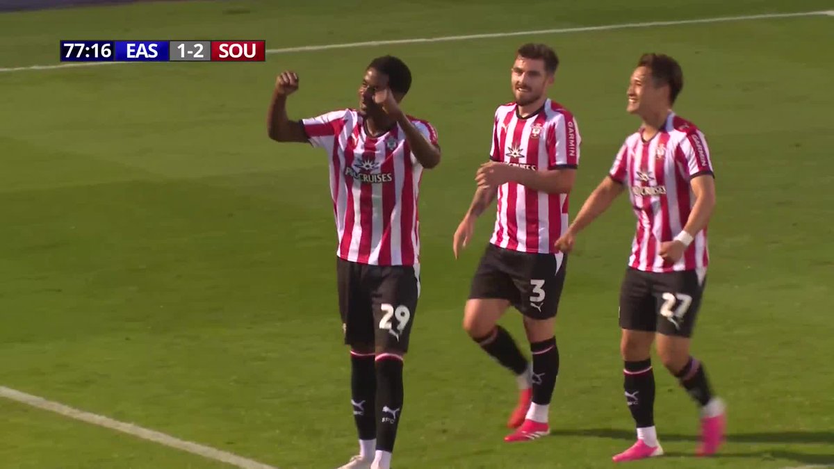 Another #SaintsFCU21s talent on the scoresheet ✨ Well finished, Romeo! 👏