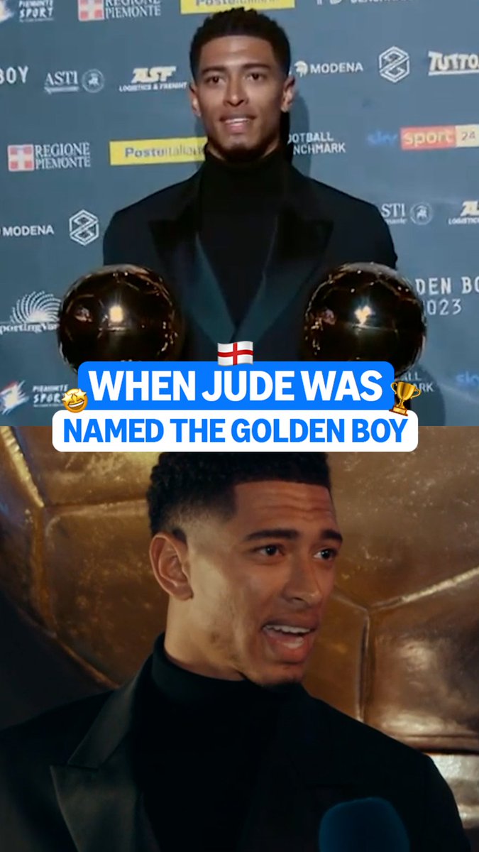 When Bellingham was named Golden Boy ๐