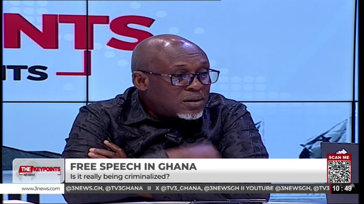 Free Speech In Ghana: No reasonable person would agree that a one-year sentence for TikToker Camila Alhassan is good enough. - Kofi Bentil, Vice President of IMANI Africa #TheKeyPoints #TV3GH