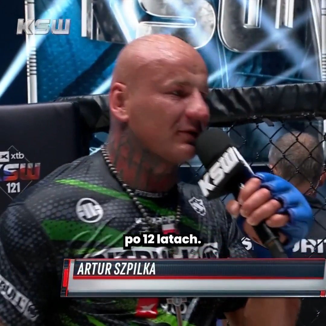 AJAJAJ 📍Always the same: Artur Szpilka 🔥 See what he had to say right after the verdict 👊 XTB #KSW120 | 🇵🇱 CANAL+ SPORT | 🌍 KSWTV