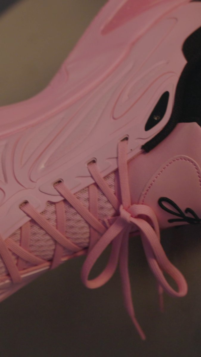 Behind the scenes for the Angel Reese 1: Expressive Pink 📹