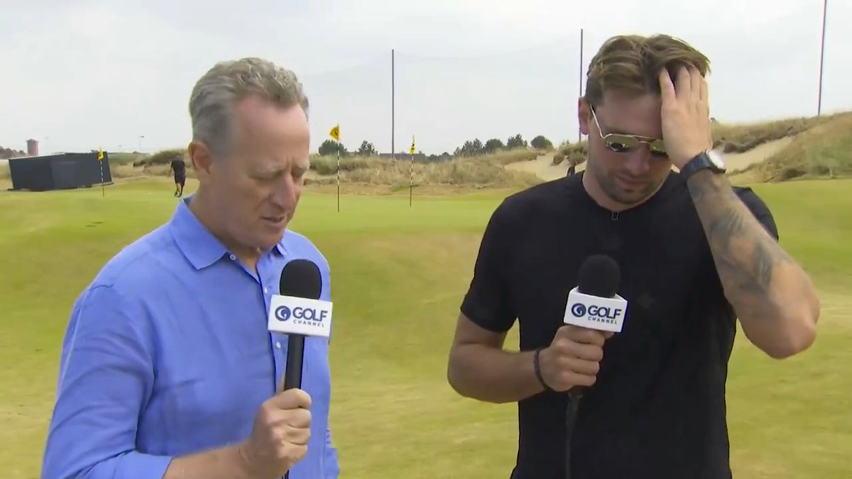 Luka Doncic at The Open Championship 🏀🤝⛳️ The Los Angeles Lakers star joined our Rich Lerner to chat about catching the golf bug, improving his swing and plenty more. Full Luka Doncic interview ⬇️