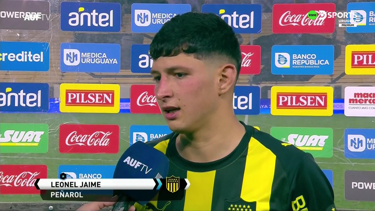 🗣️ “Supimos sacar este momento adelante. Terminé un poco cagado a patadas, pero contento😅” Leonel Jaime en DSPORTS Uruguay