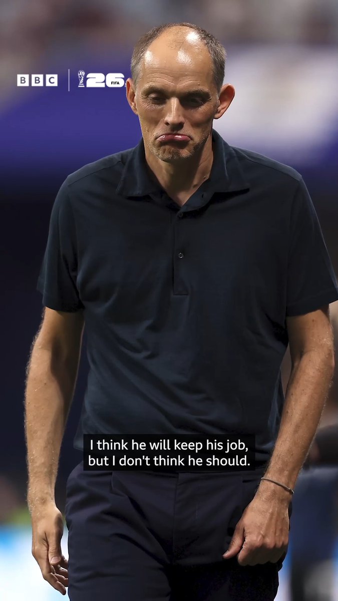 🗣 "I think he will keep his job, but I don't think he should." Danny Murphy has his say on Thomas Tuchel's future as England's head coach 🏴