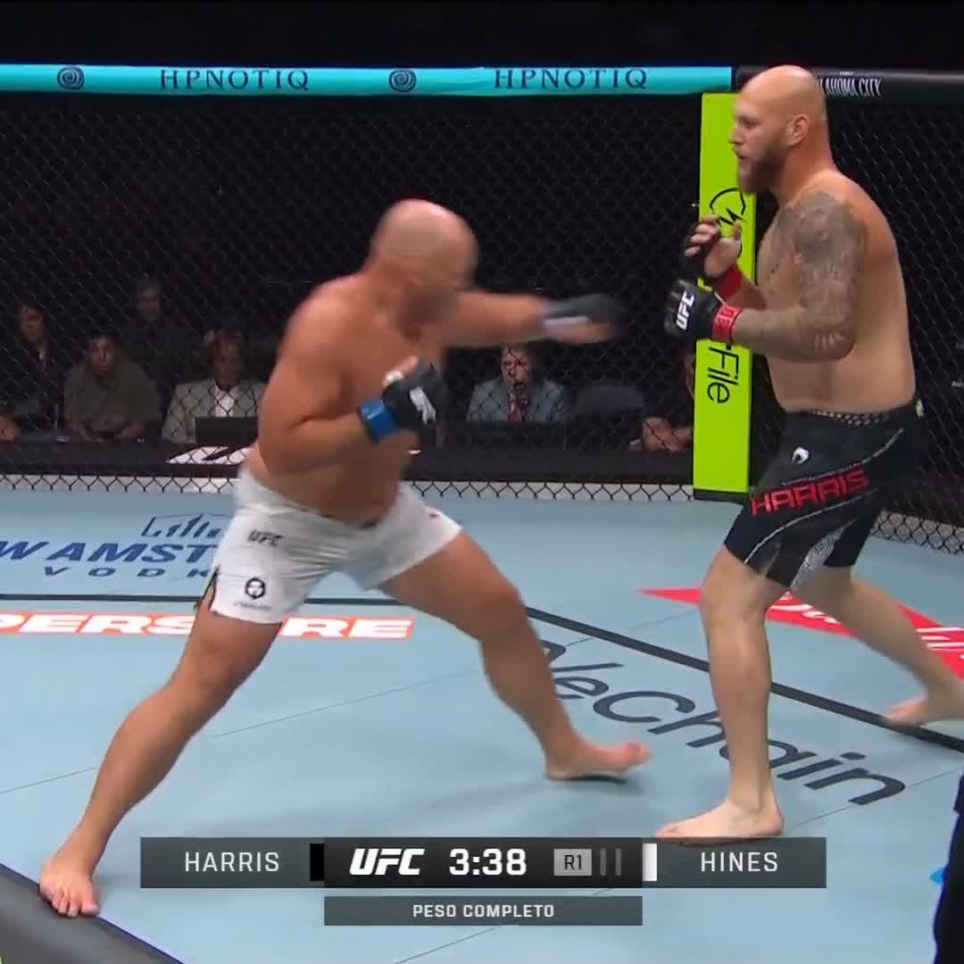 L’UPPERCUT DE MALADE WOWWW 🤯🤯🤯 #UFCOKC