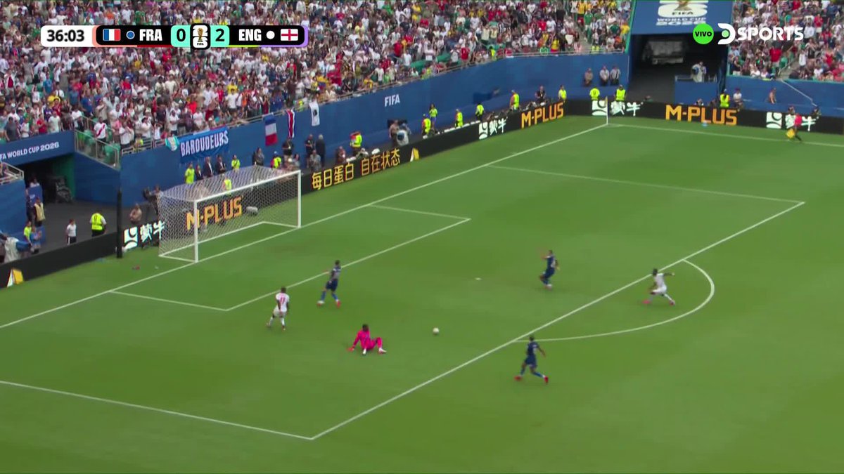 INGLATERRA ESTÁ GOLEANDO 3-0 A FRANCIA POR EL TERCER PUESTO DEL MUNDIAL. 🤯🏴🇫🇷 Y solamente van 36 minutos. 🚨