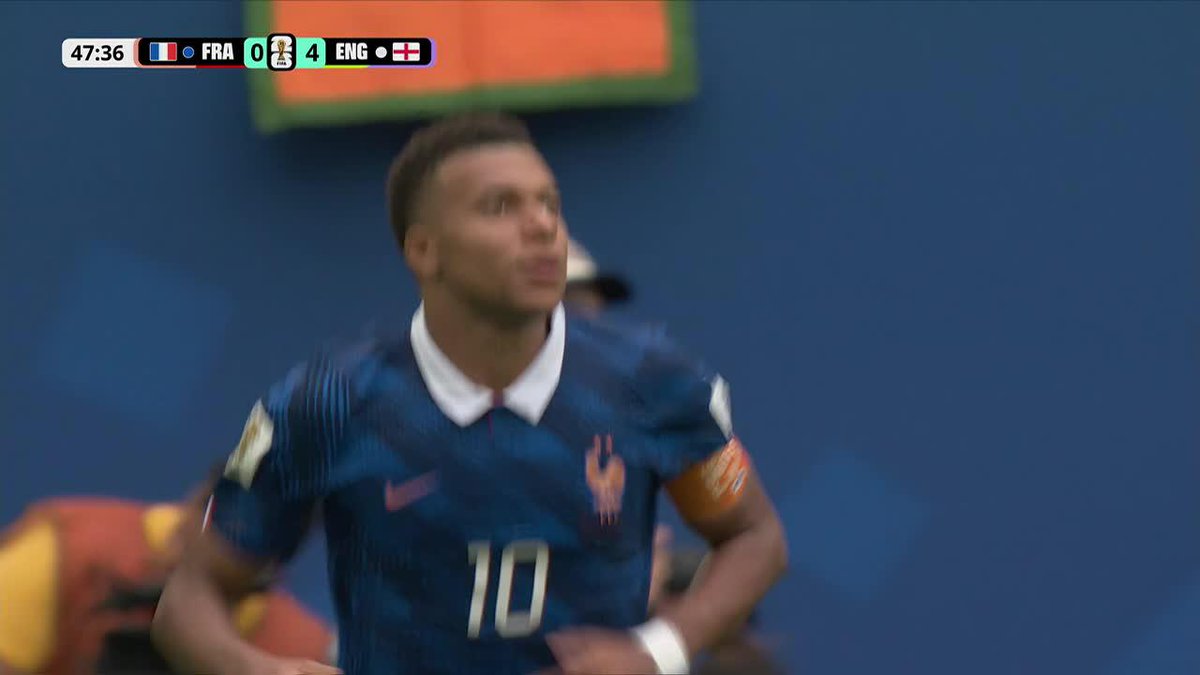 🇫🇷‼️ MBAPPÉ DESCUENTA PARA FRANCIA. Iguala los 21 goles en Mundiales de Messi. 🏆