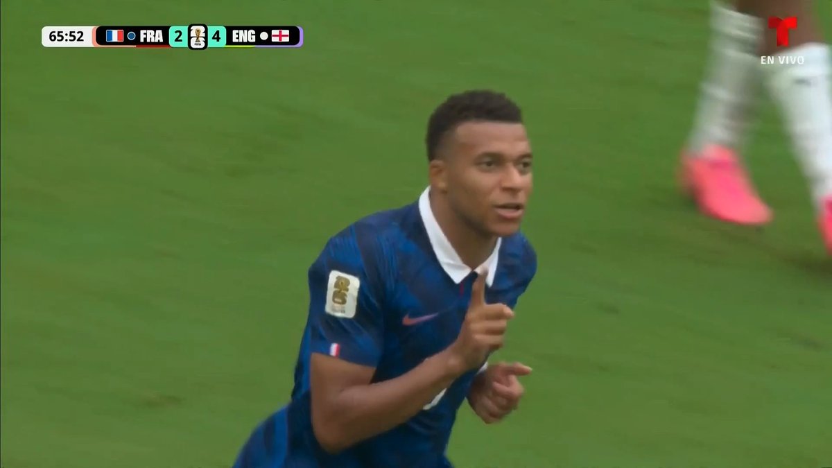 HERE COMES FRANCE. Kylian Mbappe scores his 2nd as France scores their third unanswered goal! 👏 via Telemundo Deportes