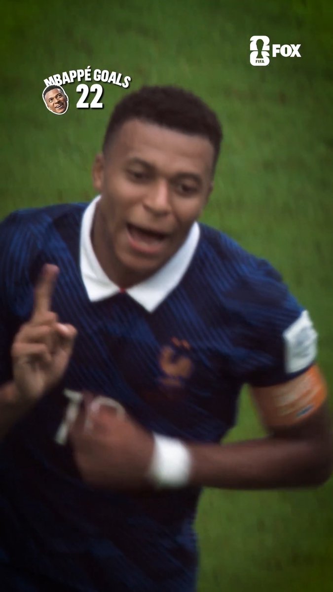Kylian Mbappé stands alone at the top 🇫🇷 Take a look at his record 22 goals at the FIFA World Cup